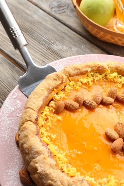 Pumpkin pie — Stock Photo, Image