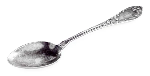 Silver Spoon for food — Stock Photo, Image