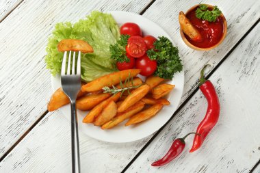 Ev yapımı kızarmış patates