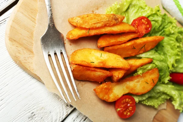 Homemade fried potato — Stock Photo, Image