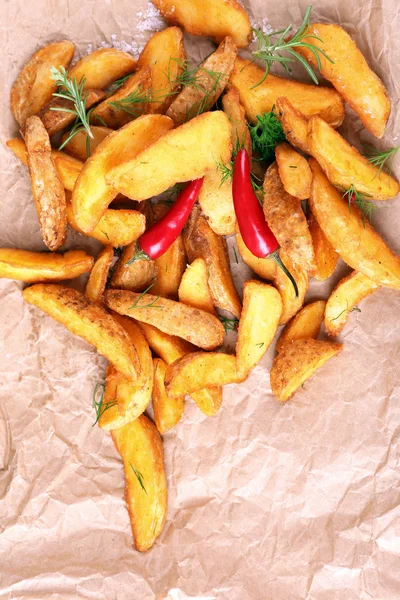 Homemade fried potato — Stock Photo, Image