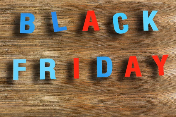 Black Friday inscrição — Fotografia de Stock