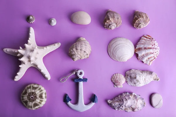Sea souvenirs background — Stock Photo, Image
