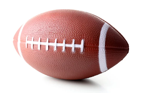 Beyaz izole Rugby topu