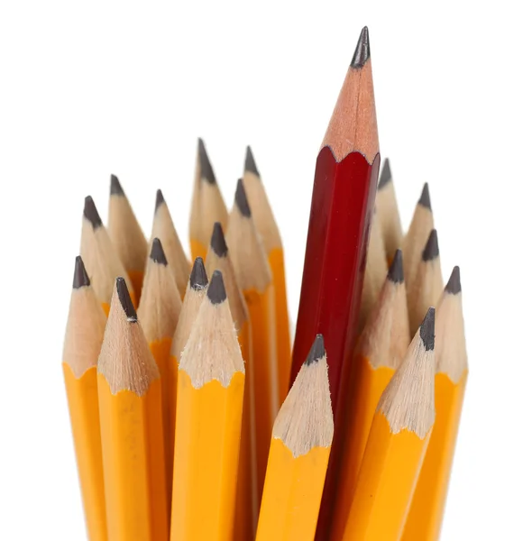 One red pencil — Stock Photo, Image