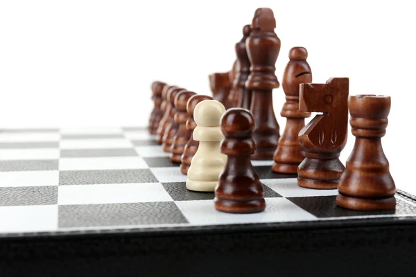 Individualita šachy koncept — Stock fotografie