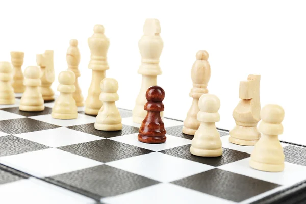 Individuality chess concept — Stock Photo, Image