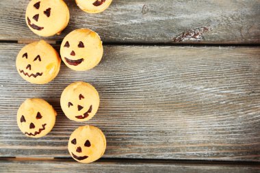 Lezzetli Cadılar Bayramı macaroons