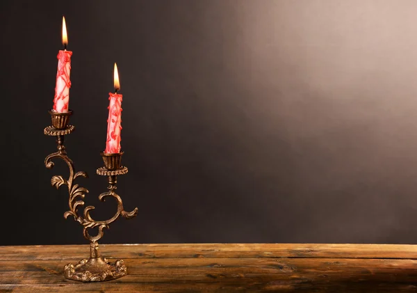 Bloody candles for Halloween — Stock Photo, Image