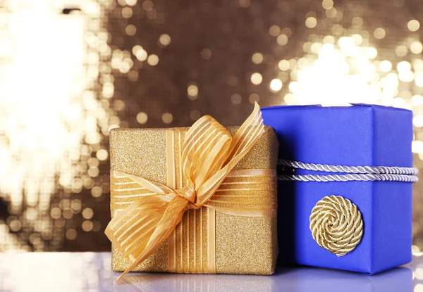 Cajas de regalo de Navidad — Foto de Stock