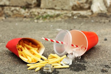 Fast food çöp