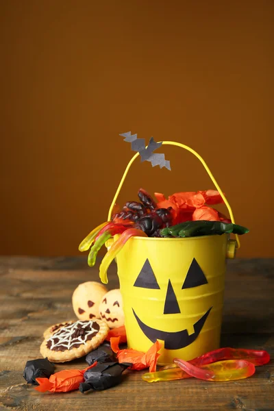 Doces para festa de Halloween — Fotografia de Stock