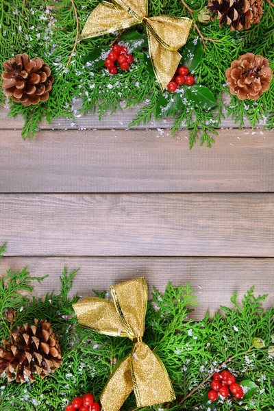 Beautiful Christmas border — Stock Photo, Image