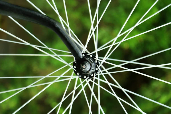 Foto de cerca de algunas piezas de bicicleta —  Fotos de Stock