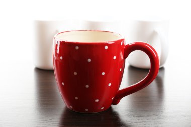 Bireysellik kavramı. Grup bardak yakın çekim