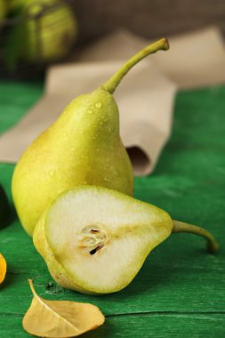 Olgun lezzetli armut