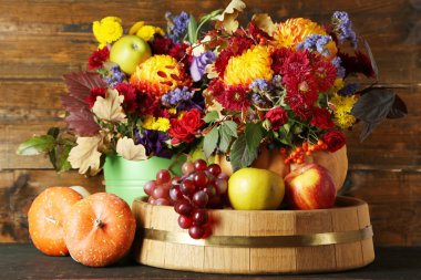 güzel sonbahar kompozisyon