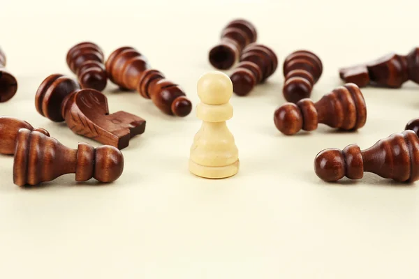 Individuality chess concept — Stock Photo, Image