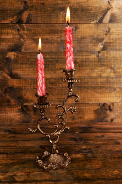 Bloody candles for Halloween — Stock Photo, Image