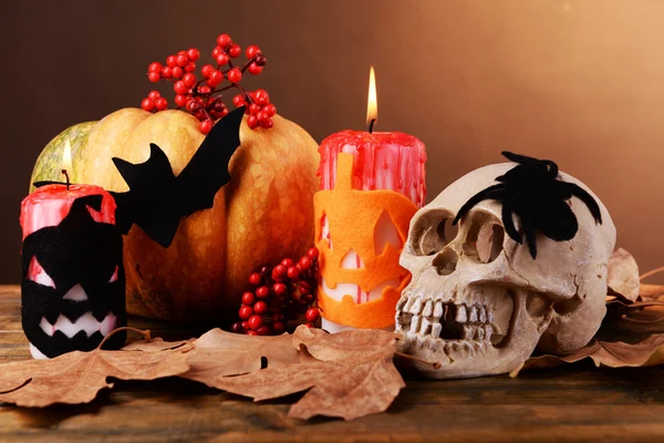 Composition of decorative skull — Stock Photo, Image