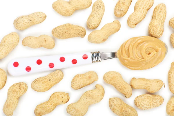 Creamy peanut butter — Stock Photo, Image