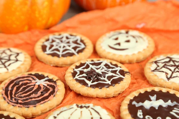 Tasty Halloween cookies — Stock Photo, Image