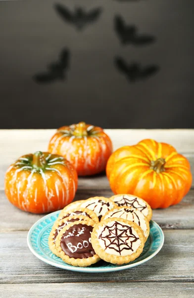Pyszne ciasteczka na Halloween — Zdjęcie stockowe