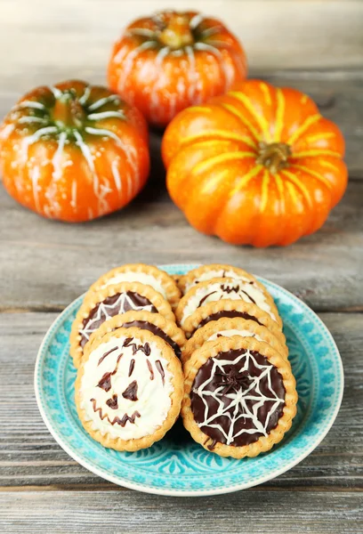 Smakelijke Halloween cookies — Stockfoto