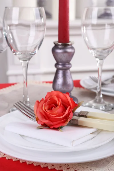 Festive table setting — Stock Photo, Image