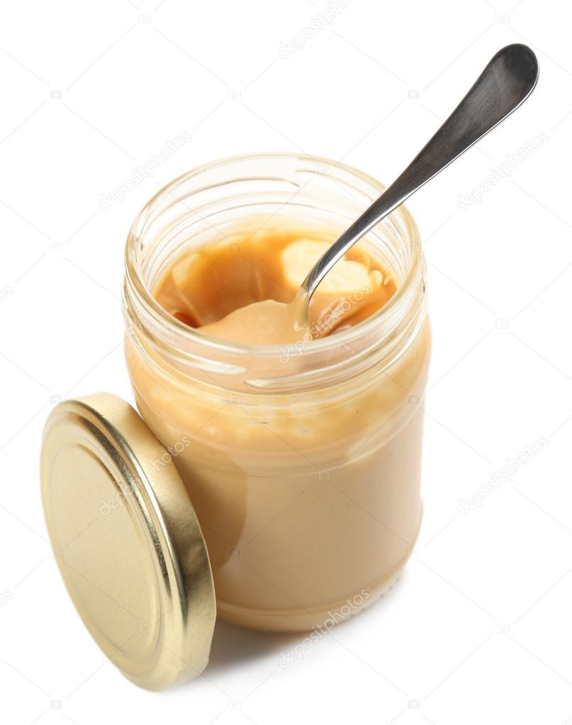 Creamy peanut butter Stock Photo by ©belchonock 56387023