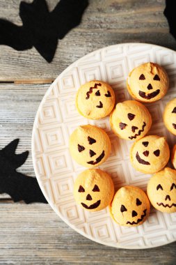 Lezzetli Cadılar Bayramı macaroons