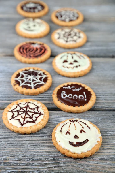 Tasty Halloween cookies — Stock Photo, Image