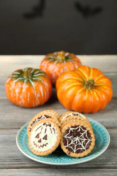 Smakelijke Halloween cookies — Stockfoto