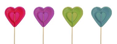 Renkli lolipop izole