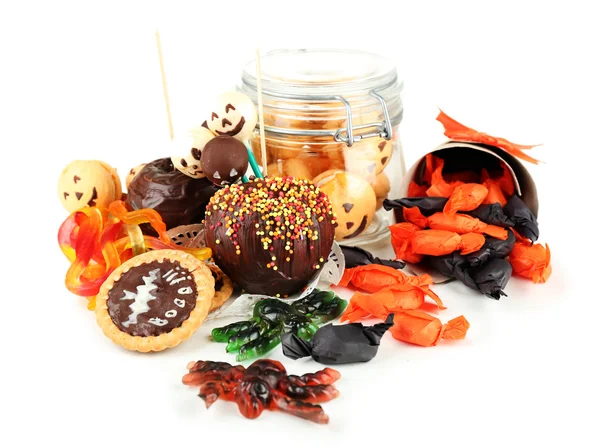 Différents bonbons pour fête d'Halloween — Photo