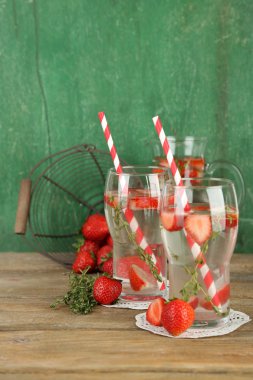 lezzetli soğuk içecek