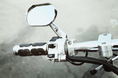 Motorlu bisiklet ayrıntı, yakın çekim