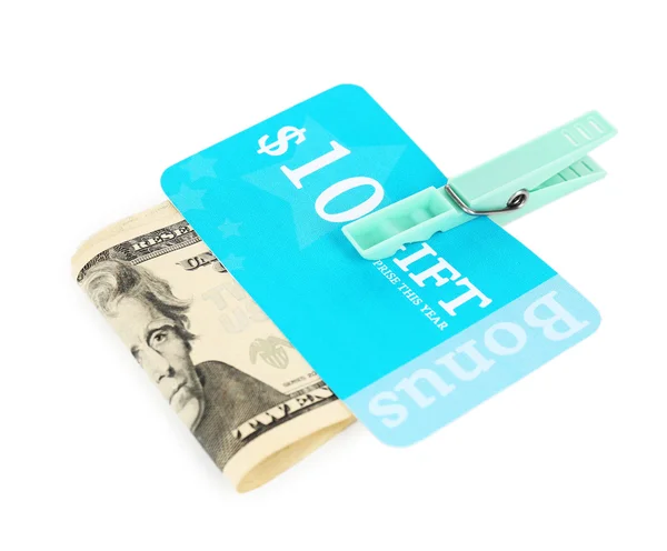 Set of cut coupons for shopping — Stock Photo, Image