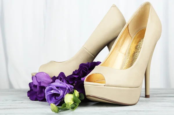 Beautiful woman shoes — Stock Photo, Image