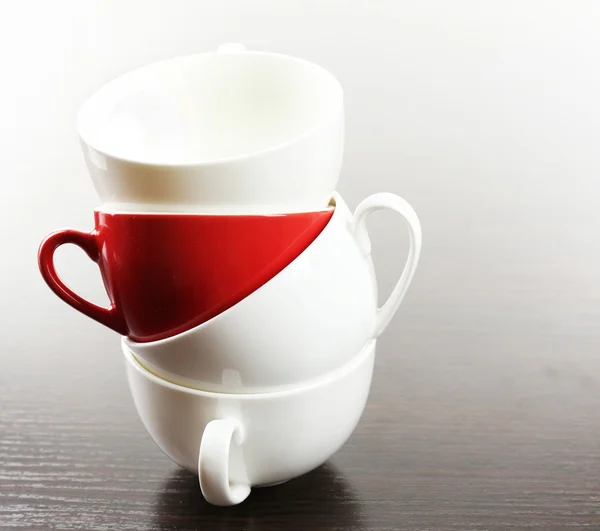 Groep voor koffie cups — Stockfoto