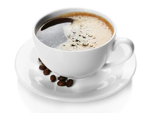 White Cup of coffee — Stock Photo, Image