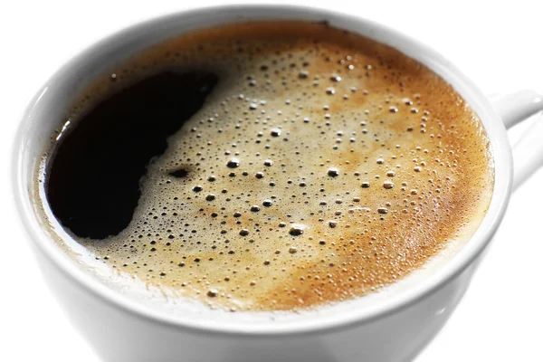 Kopje koffie close-up — Stockfoto