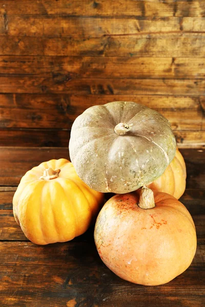 Calabazas maduras diferentes — Foto de Stock