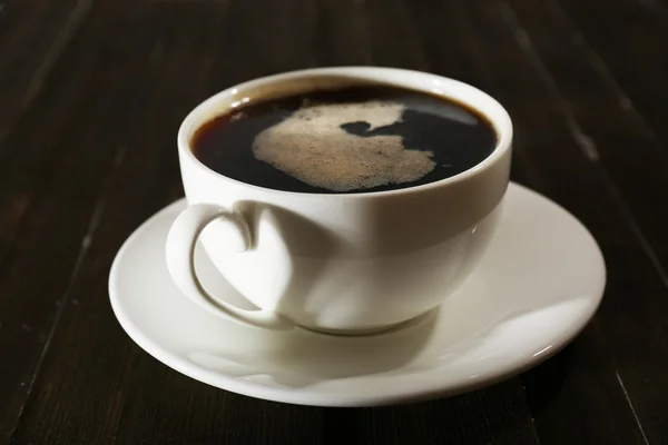 Cup of coffee on table — Stock Photo, Image