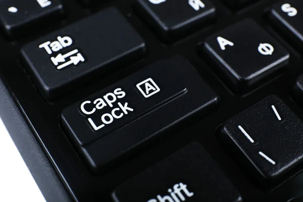 Keyboard of modern laptop — Stock Photo, Image