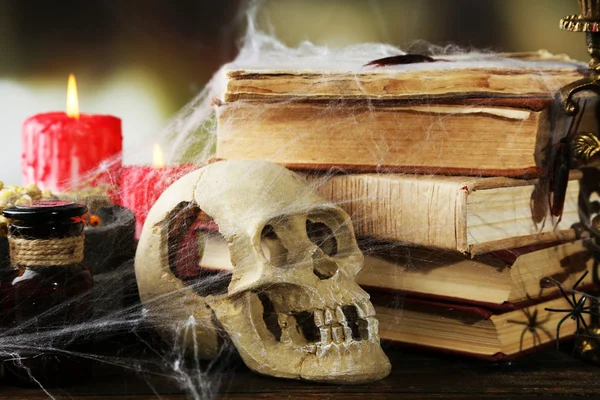 Straszną martwa na Halloween — Zdjęcie stockowe