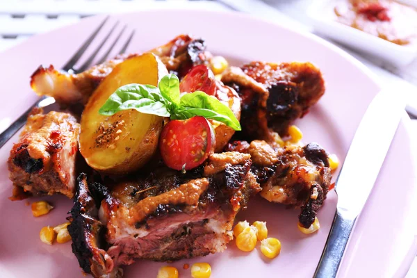 Grilled Lamb steak — Stock Photo, Image