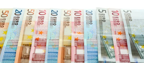 Billets en euros — Photo