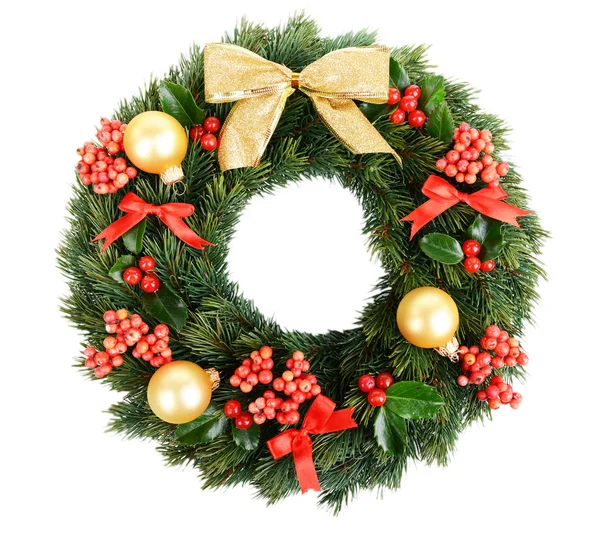 Christmas decorative wreath — Stock Photo, Image