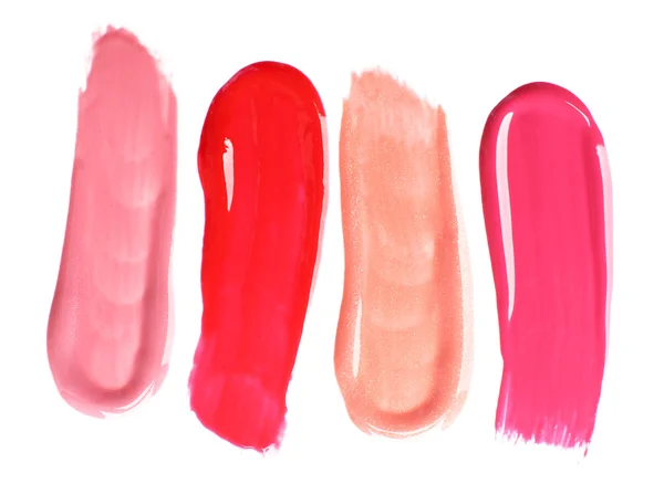 Lip gloss yang berbeda — Stok Foto